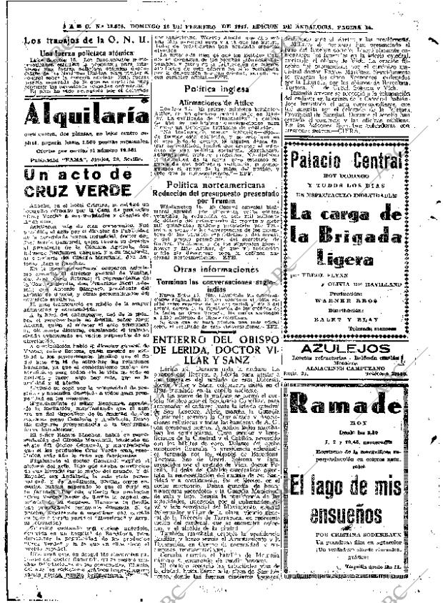 ABC SEVILLA 16-02-1947 página 10