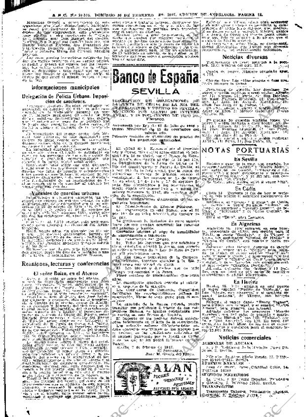 ABC SEVILLA 16-02-1947 página 14