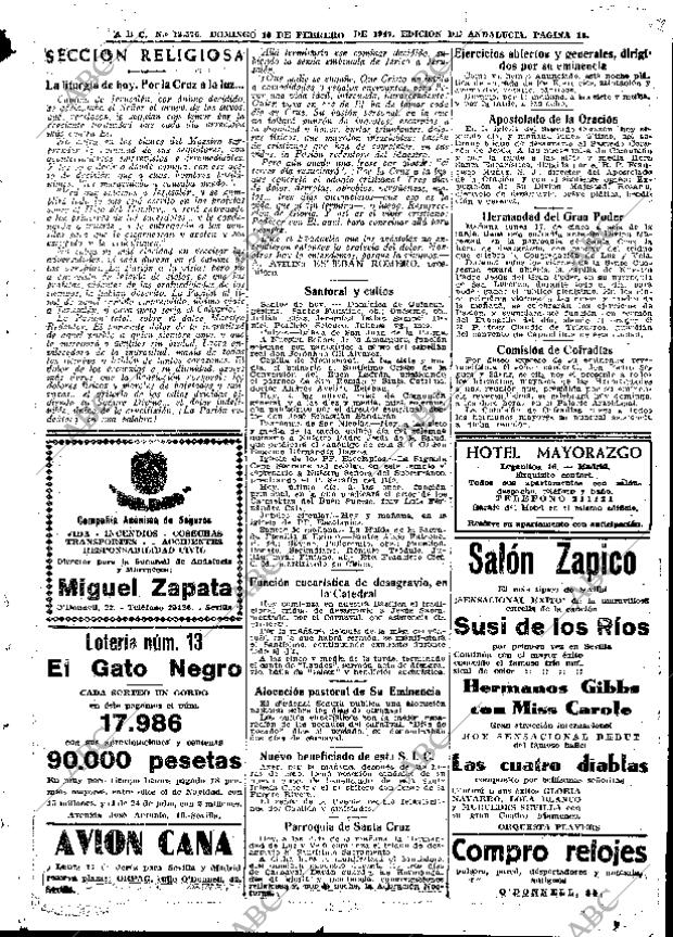 ABC SEVILLA 16-02-1947 página 15