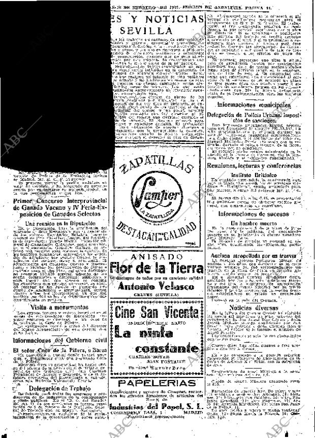ABC SEVILLA 18-02-1947 página 11