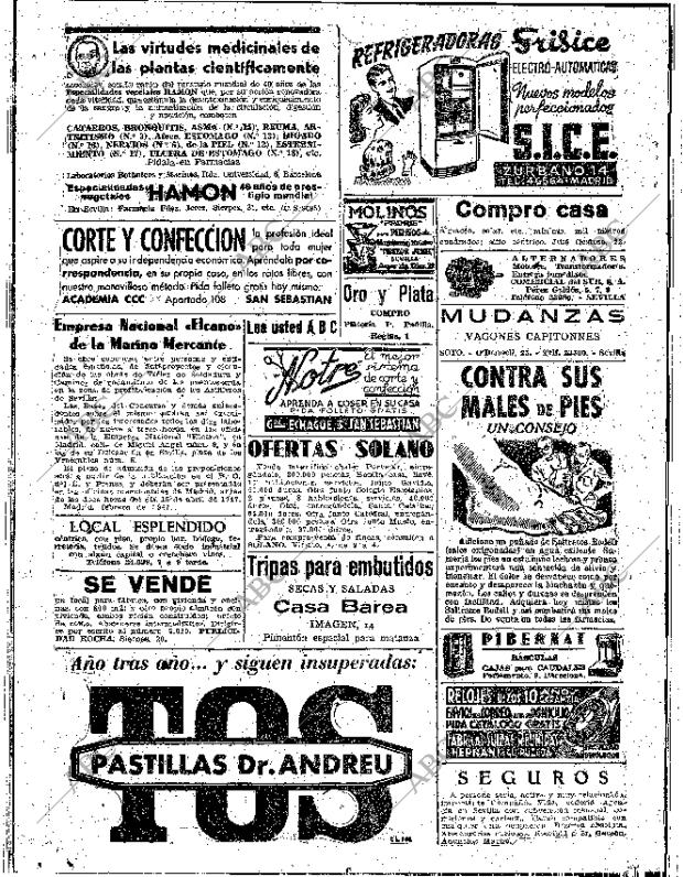 ABC SEVILLA 18-02-1947 página 16