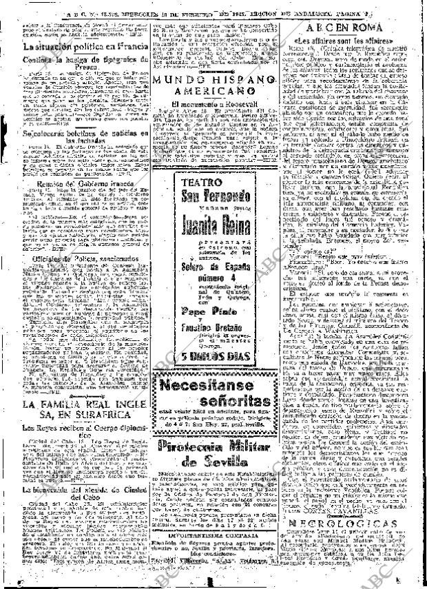 ABC SEVILLA 19-02-1947 página 7