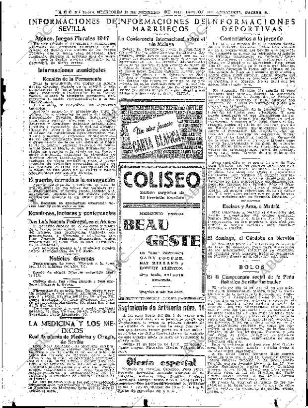 ABC SEVILLA 19-02-1947 página 9
