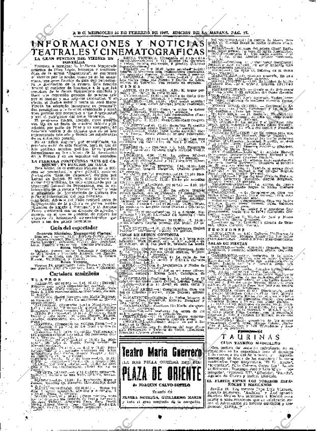 ABC MADRID 26-02-1947 página 17