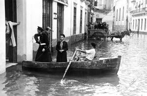 En la foto, un aspecto de la calle Trajano