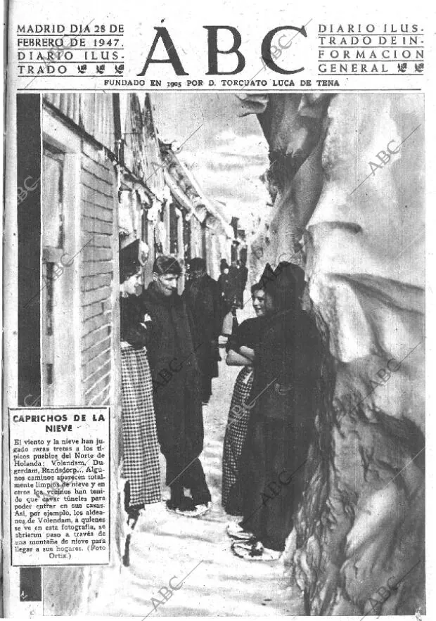 ABC MADRID 28-02-1947 página 1