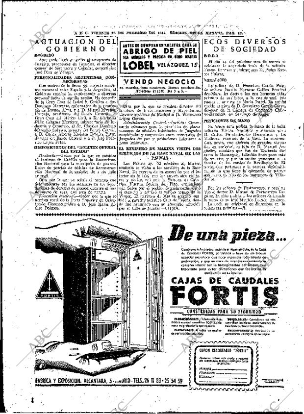 ABC MADRID 28-02-1947 página 10