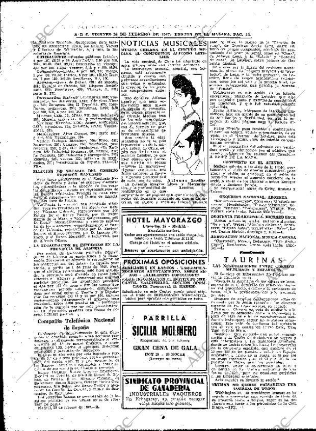 ABC MADRID 28-02-1947 página 16