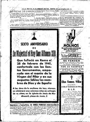 ABC MADRID 28-02-1947 página 20