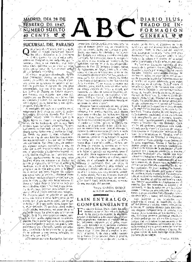 ABC MADRID 28-02-1947 página 3