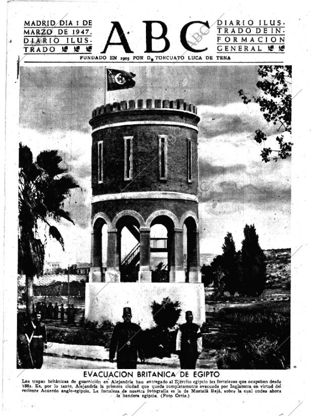 ABC MADRID 01-03-1947 página 1