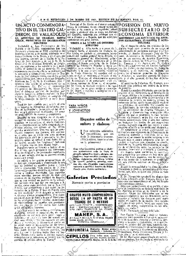 ABC MADRID 05-03-1947 página 11