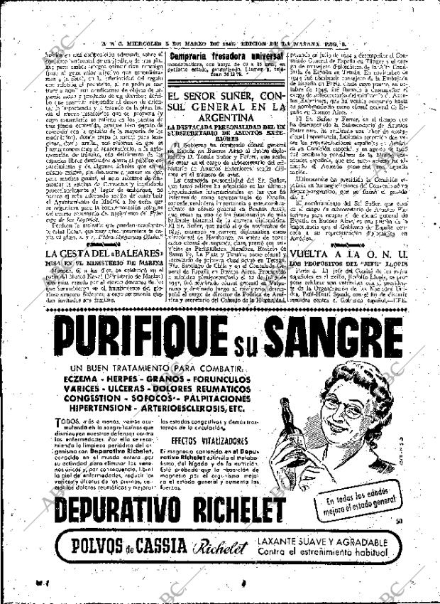 ABC MADRID 05-03-1947 página 8