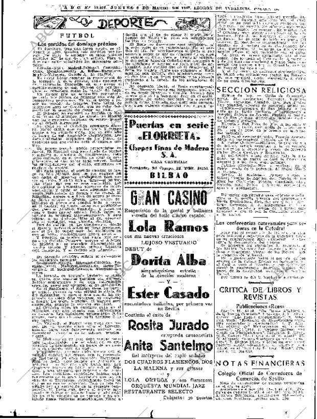 ABC SEVILLA 06-03-1947 página 13