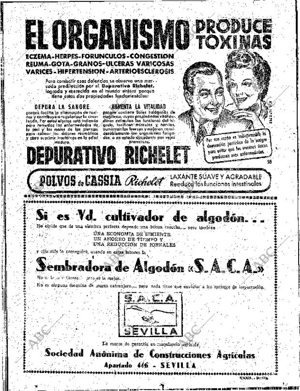 ABC SEVILLA 09-03-1947 página 16