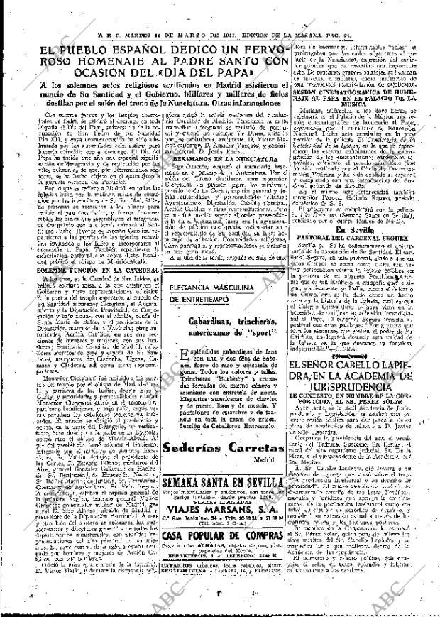 ABC MADRID 11-03-1947 página 21