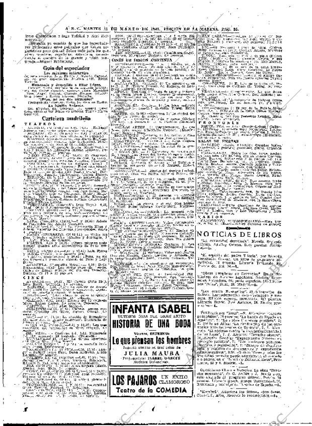 ABC MADRID 11-03-1947 página 25