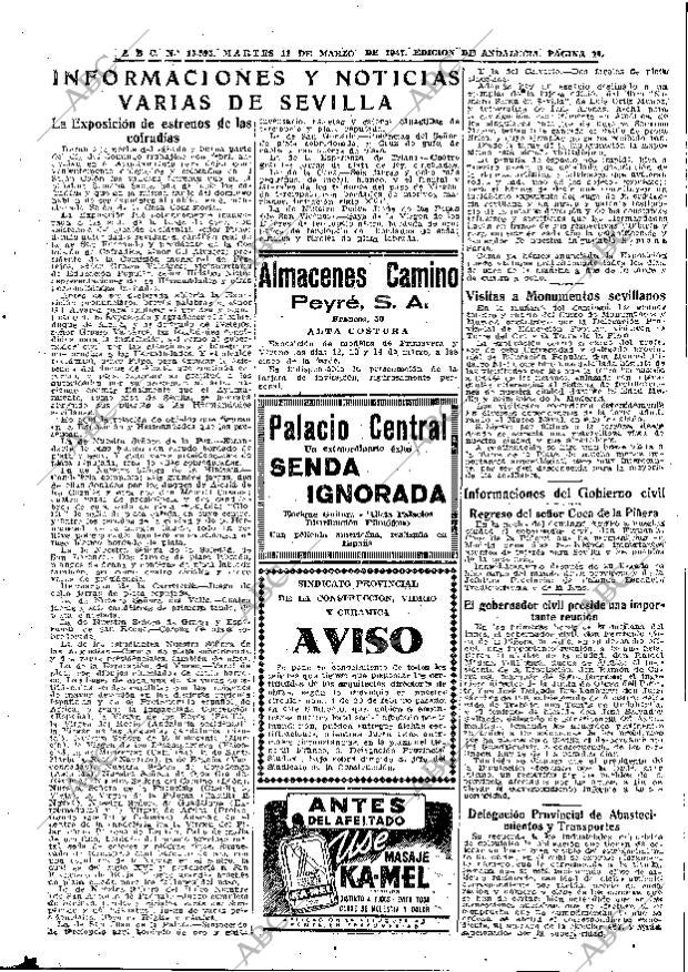 ABC SEVILLA 11-03-1947 página 11