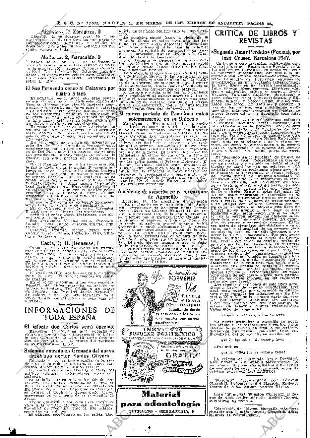 ABC SEVILLA 11-03-1947 página 15