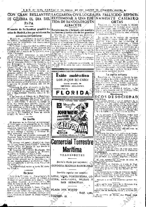 ABC SEVILLA 11-03-1947 página 9