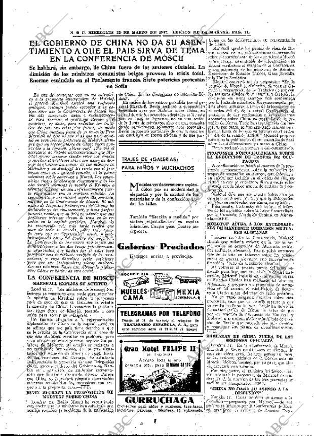 ABC MADRID 12-03-1947 página 11