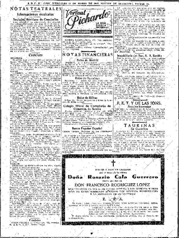 ABC SEVILLA 12-03-1947 página 16