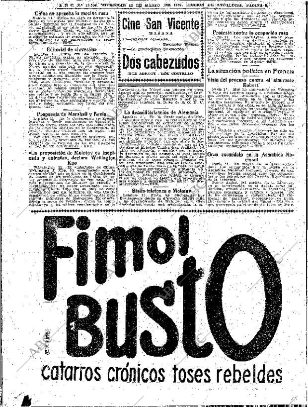 ABC SEVILLA 12-03-1947 página 8