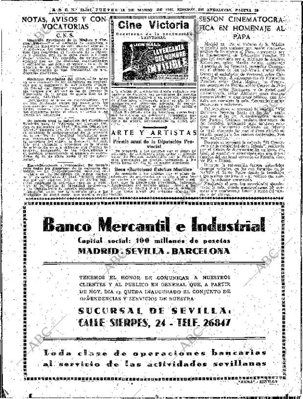 ABC SEVILLA 13-03-1947 página 10
