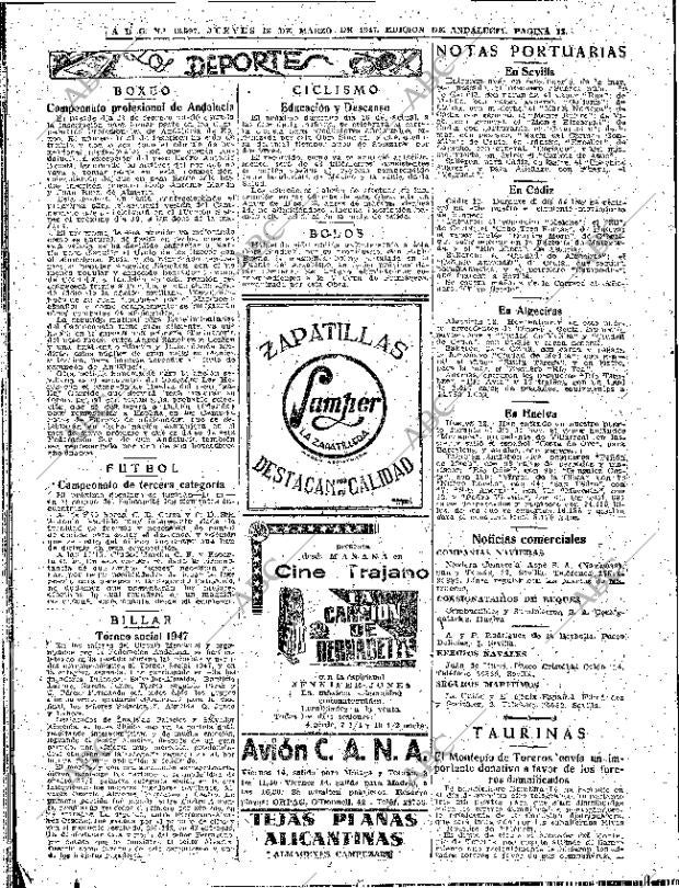ABC SEVILLA 13-03-1947 página 12