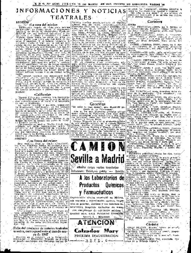 ABC SEVILLA 13-03-1947 página 13