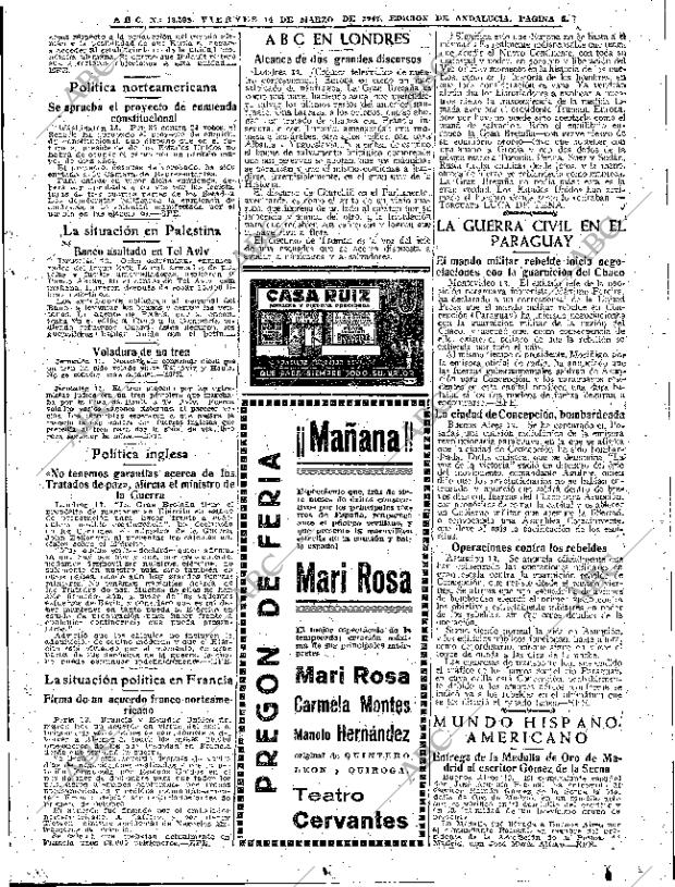 ABC SEVILLA 14-03-1947 página 5