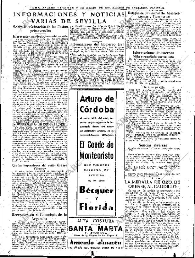 ABC SEVILLA 14-03-1947 página 9