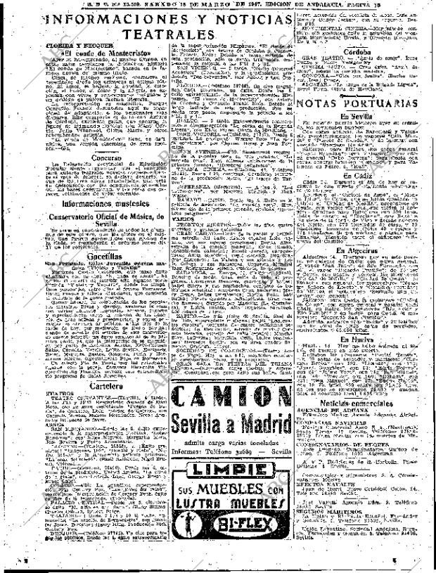 ABC SEVILLA 15-03-1947 página 13