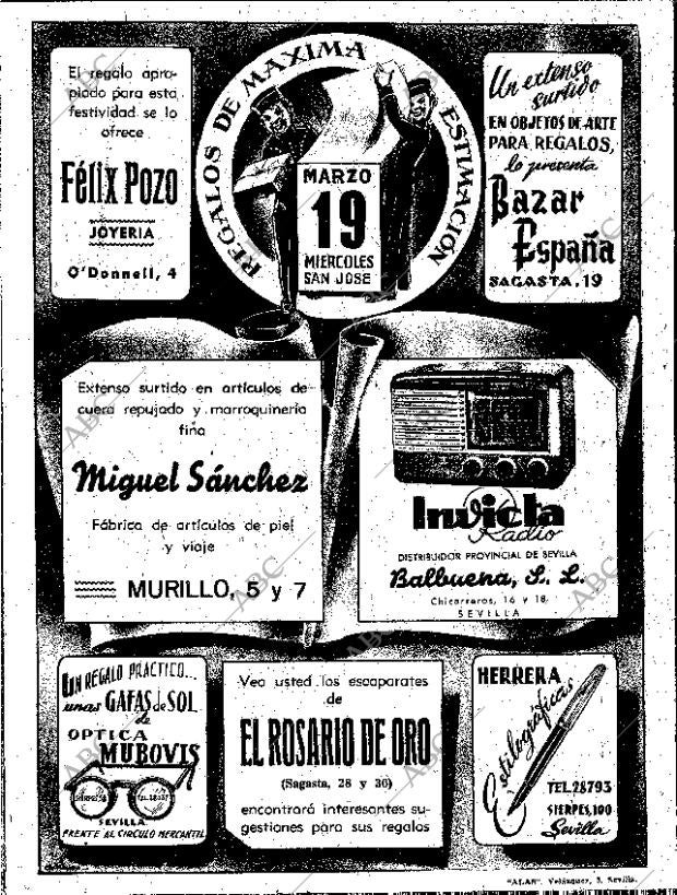 ABC SEVILLA 15-03-1947 página 16