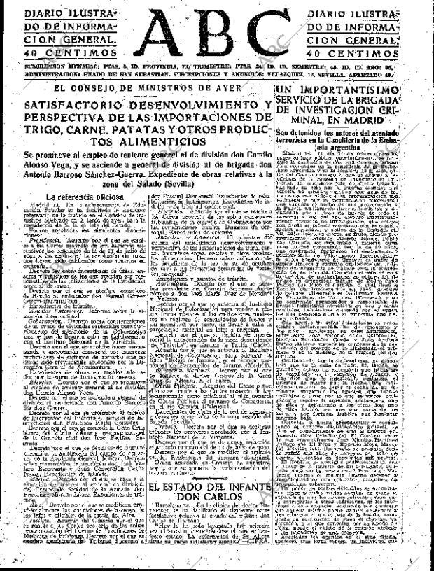 ABC SEVILLA 15-03-1947 página 3