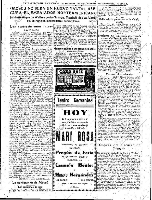 ABC SEVILLA 15-03-1947 página 5