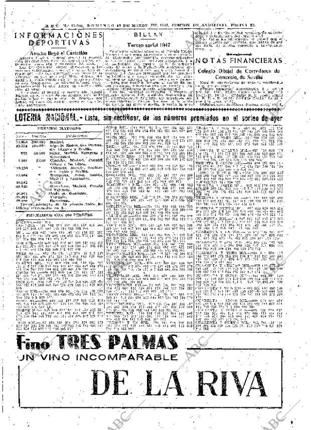 ABC SEVILLA 16-03-1947 página 22