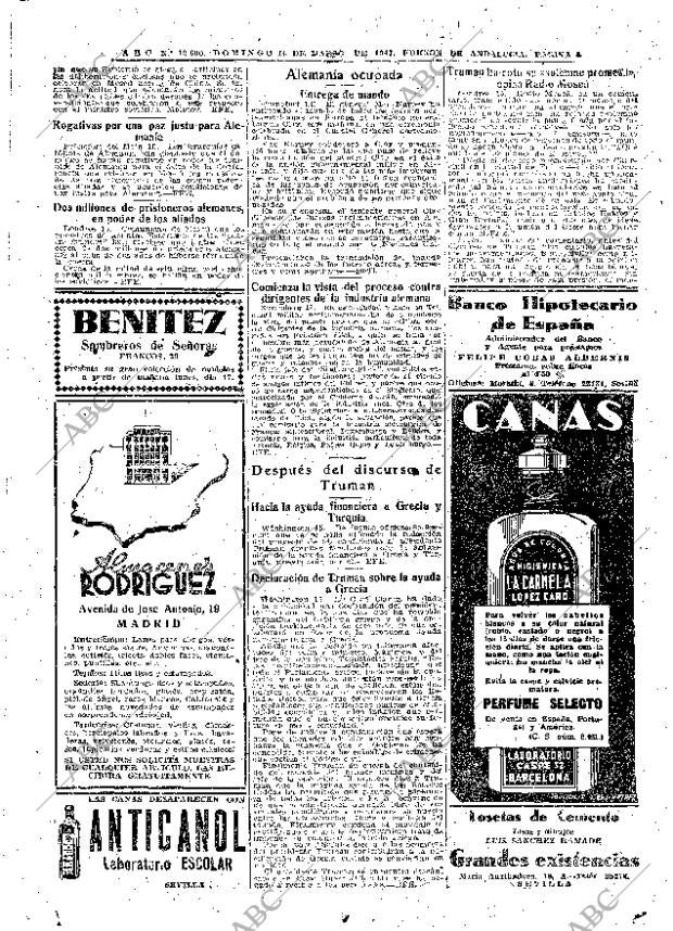 ABC SEVILLA 16-03-1947 página 8