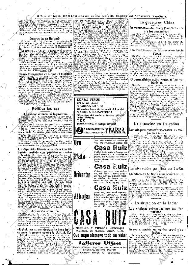 ABC SEVILLA 16-03-1947 página 9