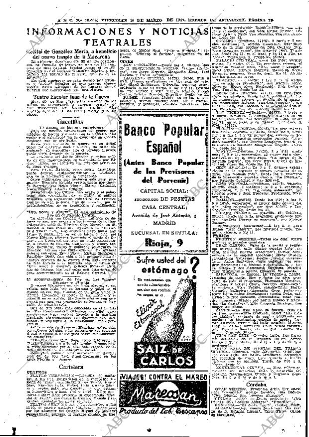 ABC SEVILLA 19-03-1947 página 13