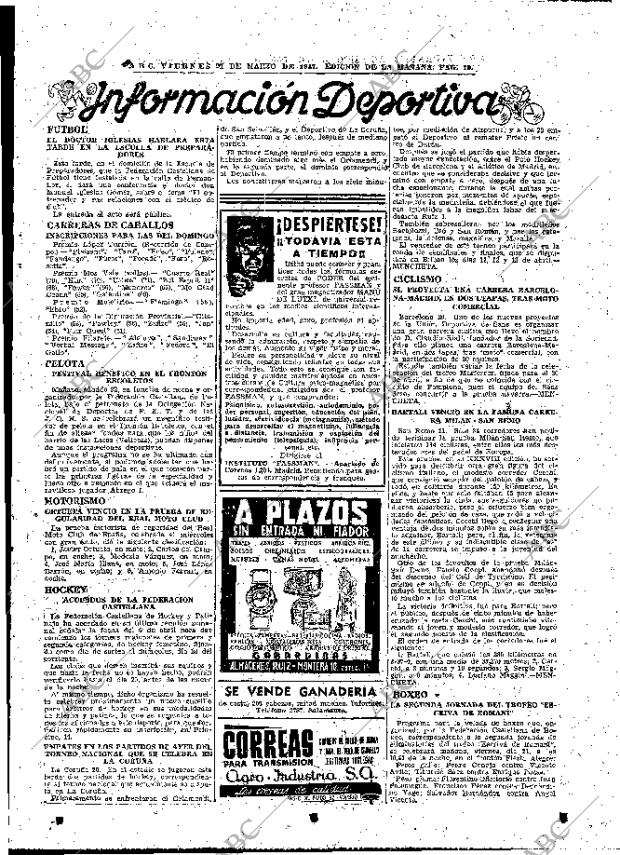 ABC MADRID 21-03-1947 página 19