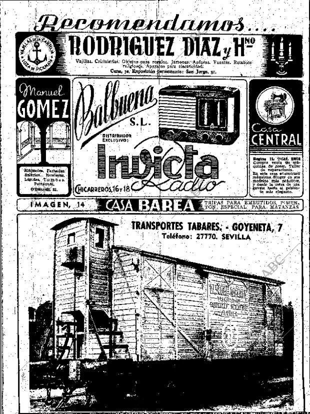 ABC SEVILLA 21-03-1947 página 16