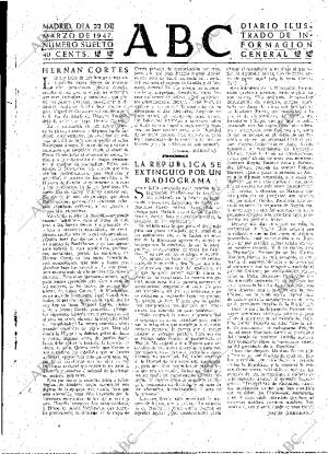 ABC MADRID 22-03-1947 página 3