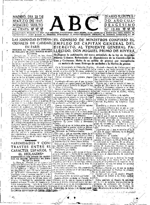 ABC MADRID 22-03-1947 página 7