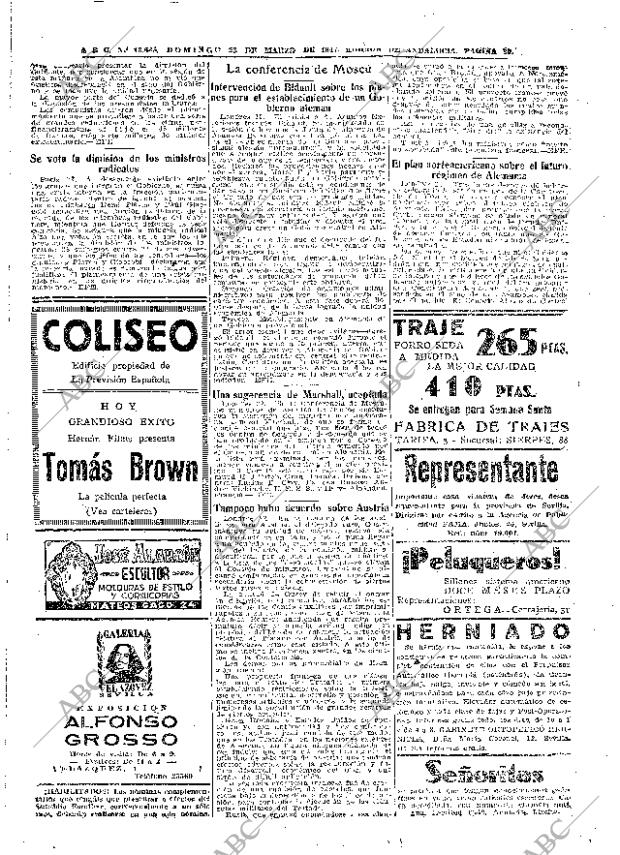 ABC SEVILLA 23-03-1947 página 10