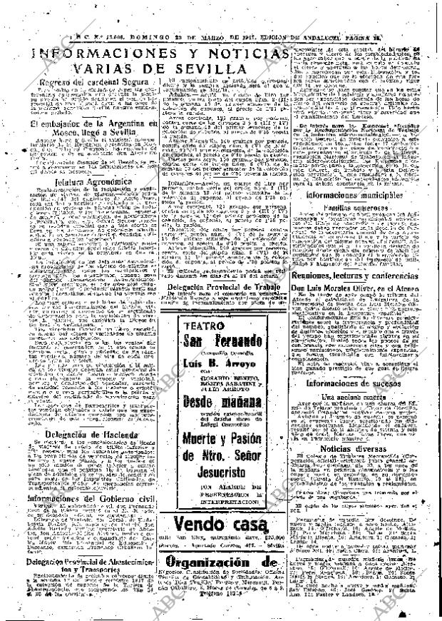 ABC SEVILLA 23-03-1947 página 15