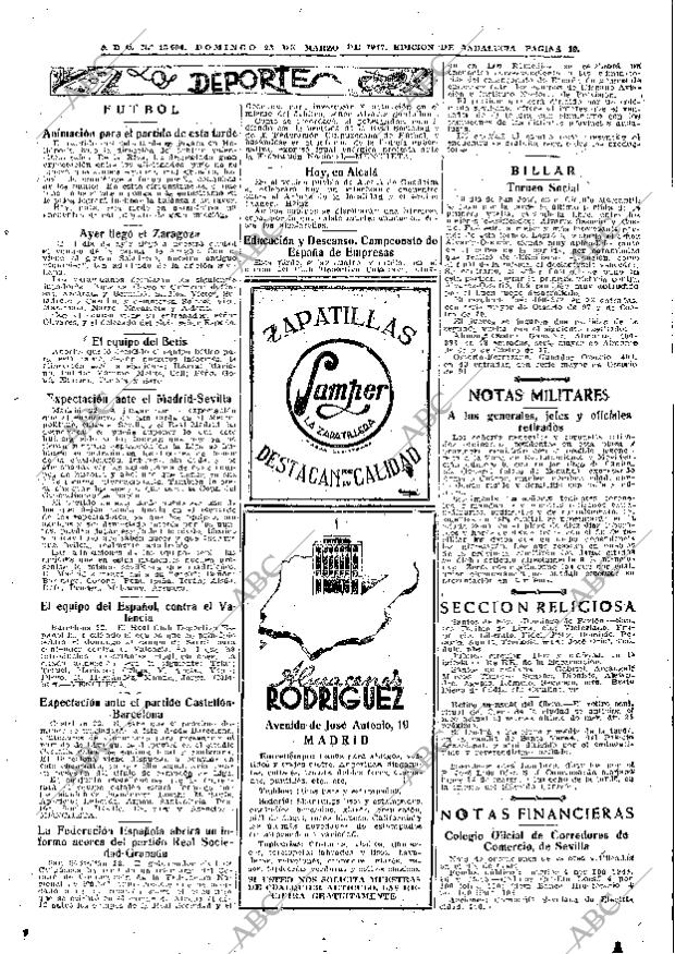 ABC SEVILLA 23-03-1947 página 19