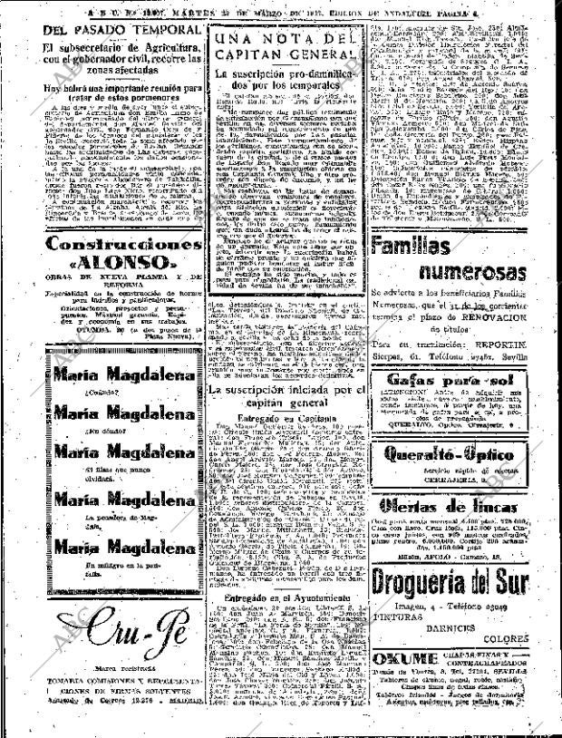 ABC SEVILLA 25-03-1947 página 4