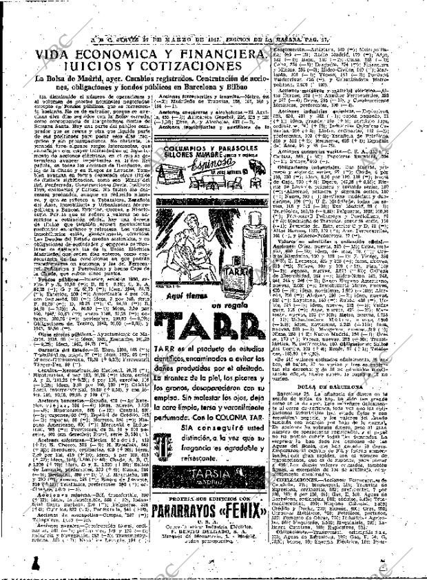 ABC MADRID 27-03-1947 página 17