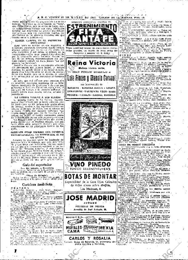 ABC MADRID 27-03-1947 página 19